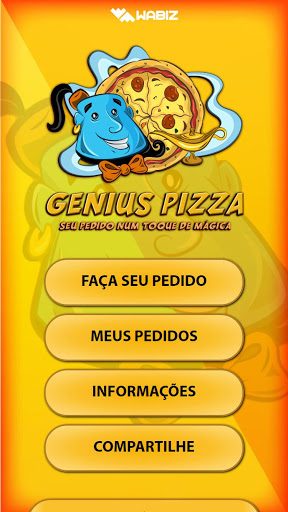 Android application Genius Pizza screenshort