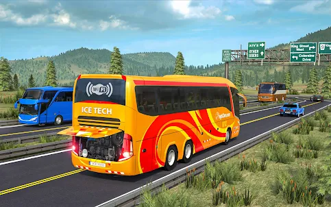 Euro Bus Game-Bus Simulator 3D