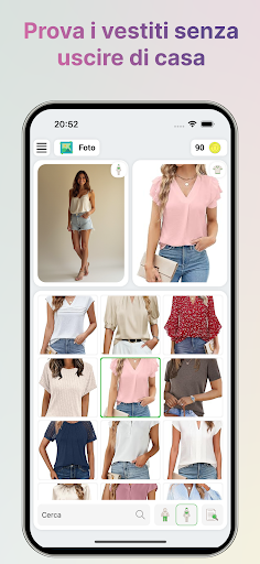 Anteprima dell'app