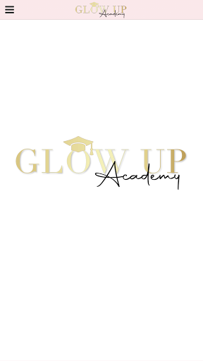 Android application Glow Up Academy screenshort