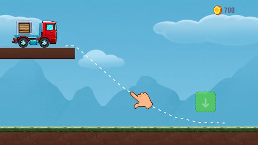 Android application Truck Puzzle: Draw Bridge screenshort
