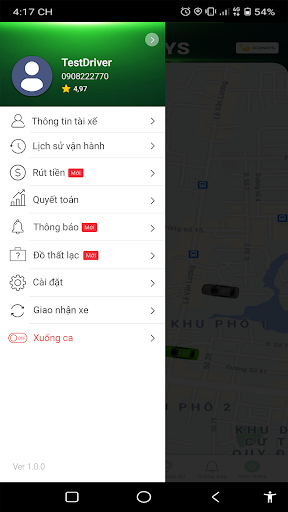 I-DRIVER Screen 2