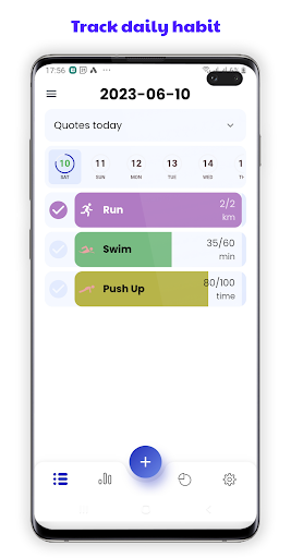 Android application Habitis - Habit Tracker screenshort