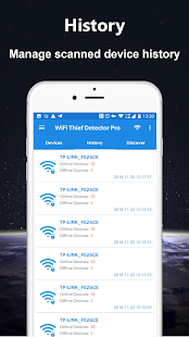 Captură de ecran WiFi Thief Detector Pro