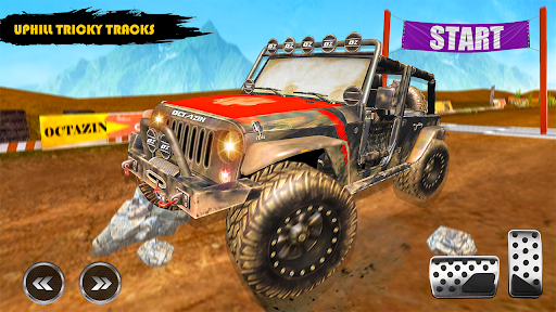 Android application Off Road Parking Jeep Driving screenshort