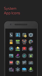 Moonrise Icon Pack Pro Ekran görüntüsü