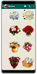 screenshot of WASticker - Love flowers
