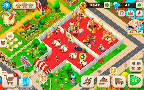 Tasty Town Restaurant und Koch Spiel Screenshot