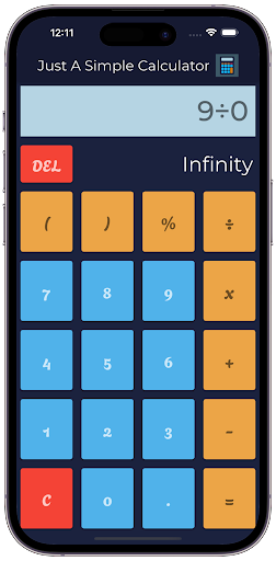 Just A Simple Calculator Screen 3
