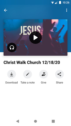 Christwalk Screen 3