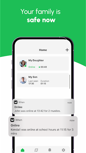 When: WA Family Online Tracker screenshot