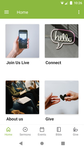 Android application Belpre Church screenshort