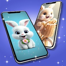 Cute bunny live wallpaperのおすすめ画像4