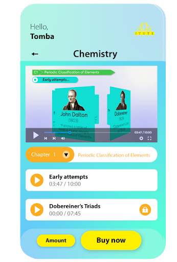 Itute Learning App Screen 2