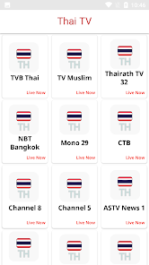 Screenshot 1 Thai TV Live android