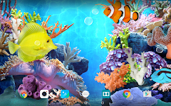 screenshot of Coral Fish Live Wallpaper