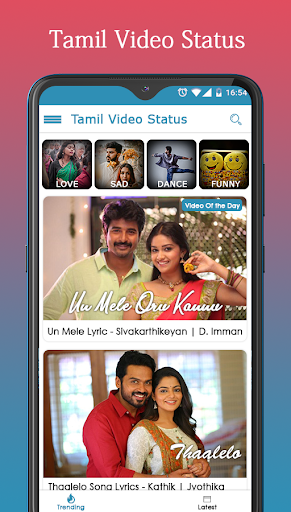 Tamil status video app