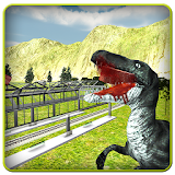 Angry Dinosaur Simulator:Train icon
