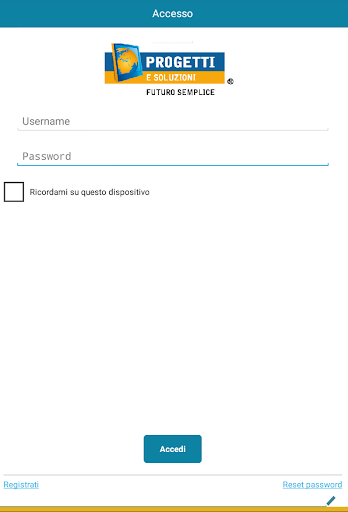 Android application SpazioScuola screenshort