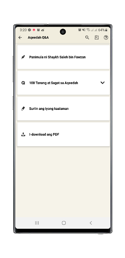 100 Tanong at Sagot sa Aqeedah Screen 2