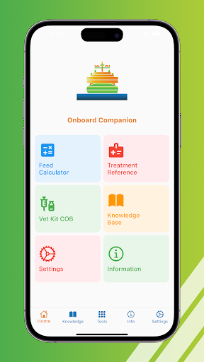 Android application Onboard Companion screenshort