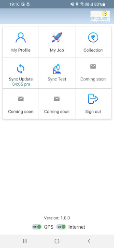 Oncquest Phlebo Screen 2