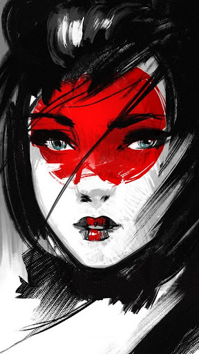 Android application Geisha Wallpapers screenshort