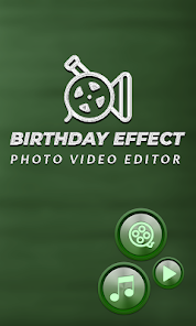 Captura 1 Birthday Photo Effect Video android