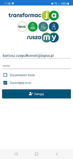 Android application TransformacJA RuszaMY screenshort