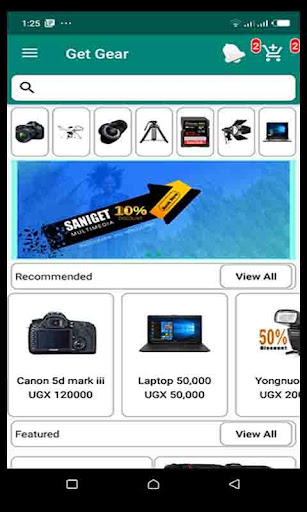 Get Gear - Hire photography gadgets