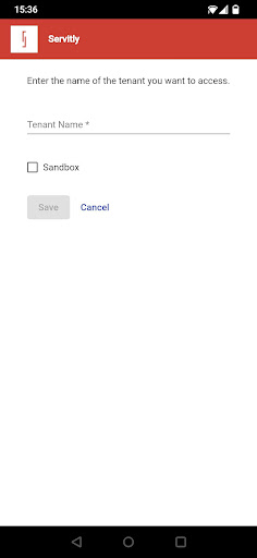 Servitly Screen 2