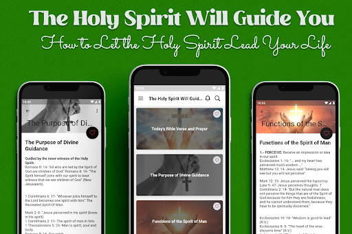 Android application The Holy Spirit Will Guide You screenshort