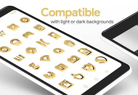 Solid Gold Pro Icon Pack MOD APK 3.4.8 (Patch Unlocked) 3