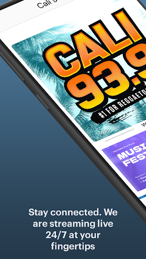 Android application Cali 93.9 screenshort