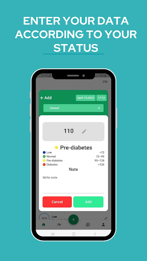 Blood Sugar: Diabetes Tracking Screenshot 1 - AppWisp.com