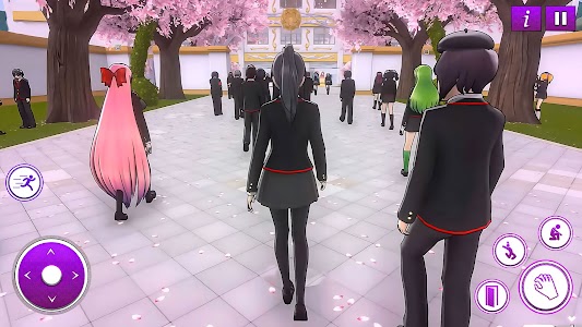 Anime School Girl Life Sim 3D Unknown