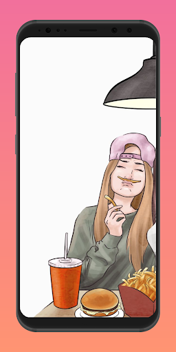 Aesthetic BFF Wallpaper for 2 Screen 3
