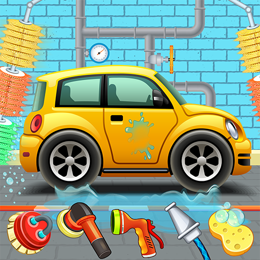 Kids Car Wash: Workshop Garage
