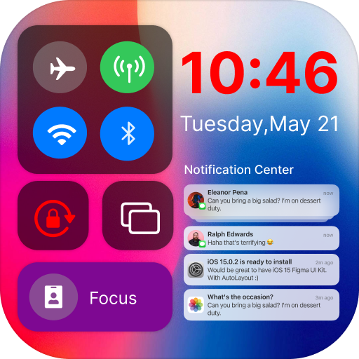 Control Center OS 17 Simple logo