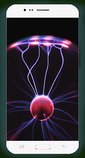 Electric Plasma Wallpaper