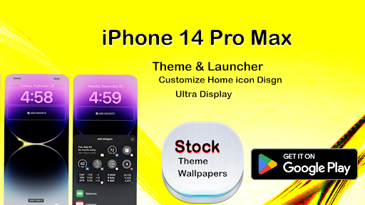 iPhone14 Pro Max for Launchers Screen 3