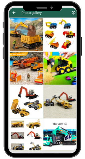 Penggali Truk Mainan Wallpaper