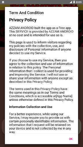 App preview