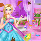 Princess House Cleaning Game icon