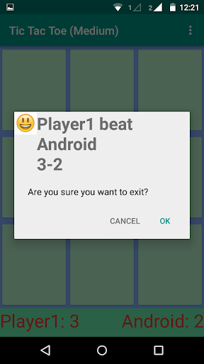 Tic Tac Toe Screen 2