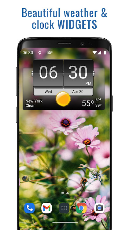 3D Flip Clock & Weather - 7.00.6 - (Android)