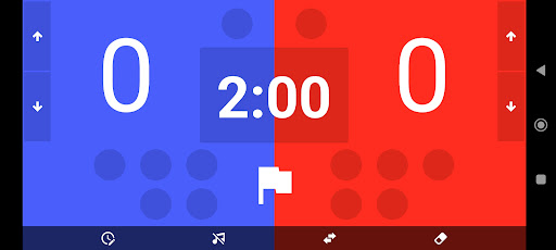 Android application Kumite Score screenshort