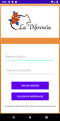 Android application Confial App screenshort