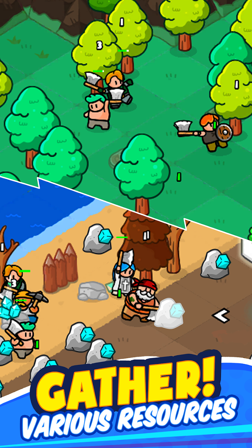 Rumble Heroes : Adventure RPG APK + MOD 1.5.013 (Unlimited Money