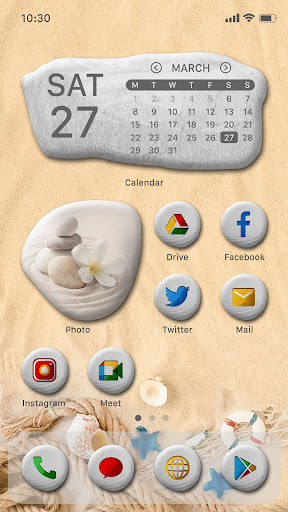 Android application Wow Stone Theme - Icon Pack screenshort
